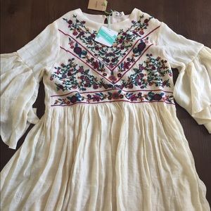 Umgee Embroidered Tunic or dress